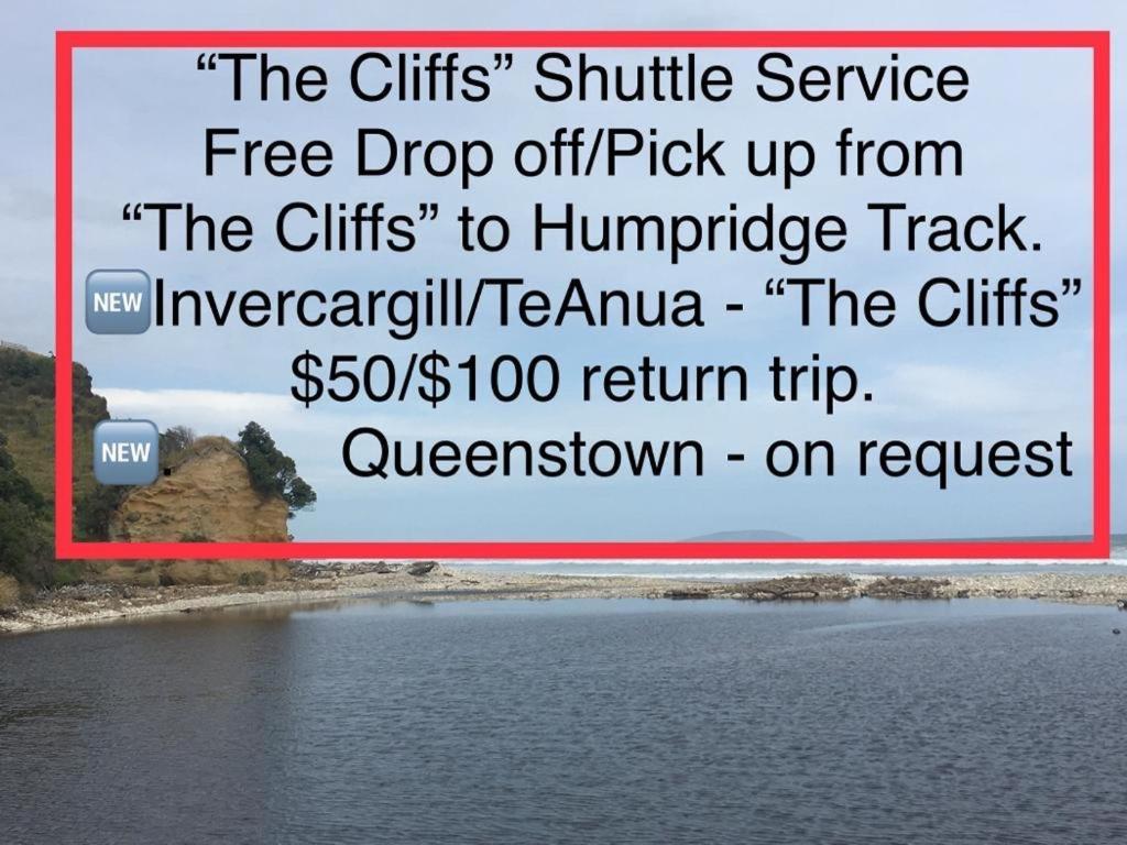 “The Cliffs” Humpridge View Motels Tuatapere Kültér fotó